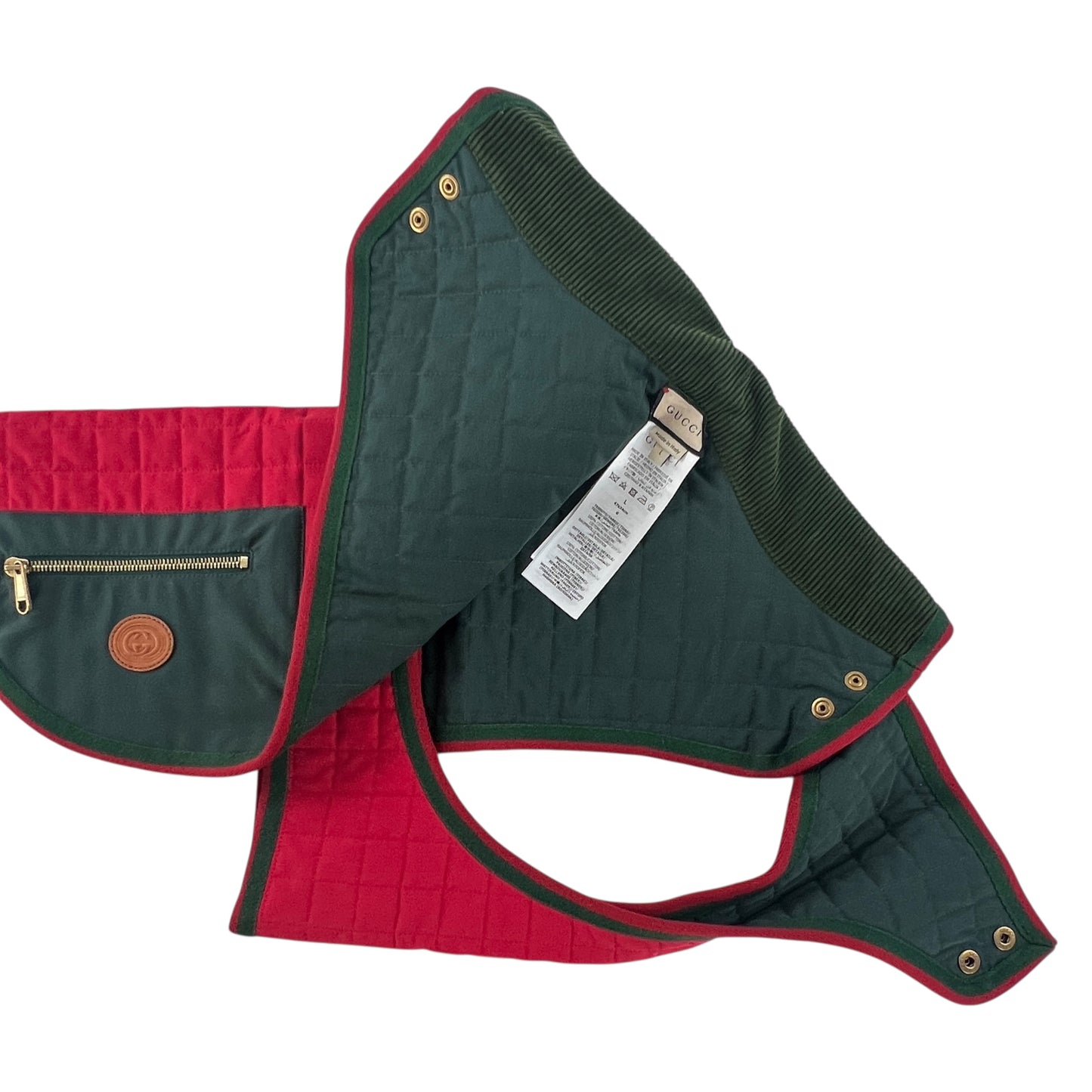 Gucci Quilted Dog Coat