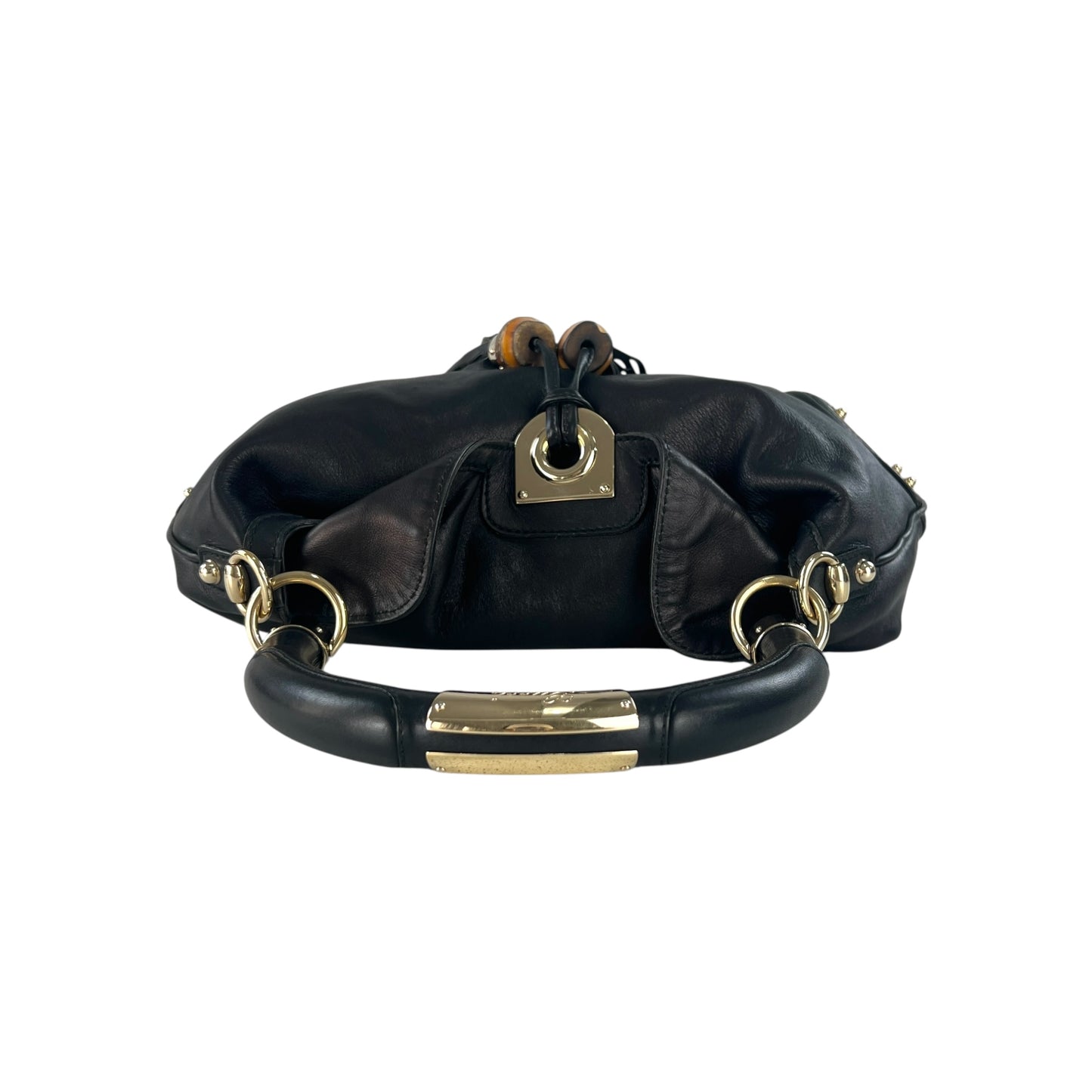 Gucci Indy Bamboo Tassel Bag