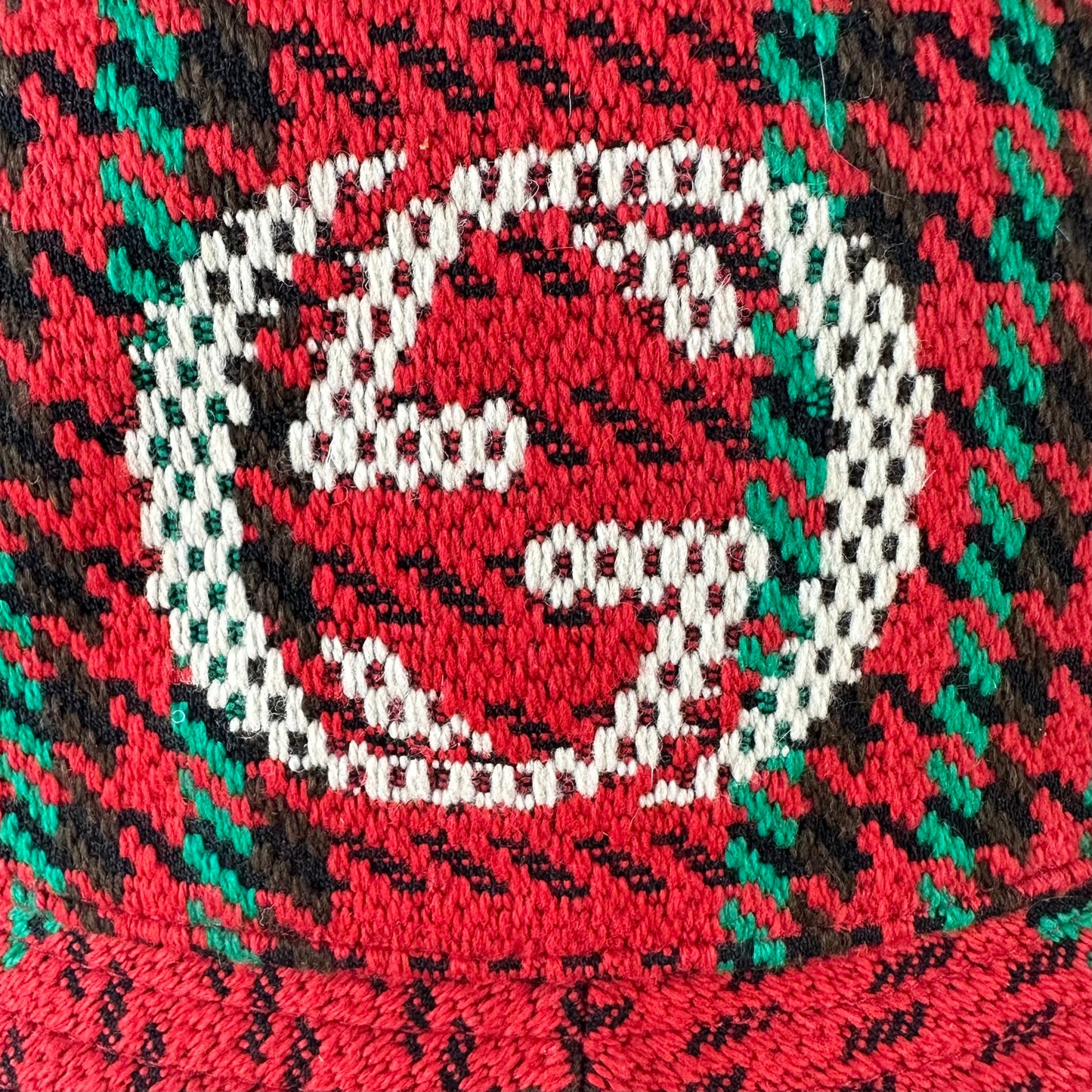 Gucci Wool Houndstooth Hat