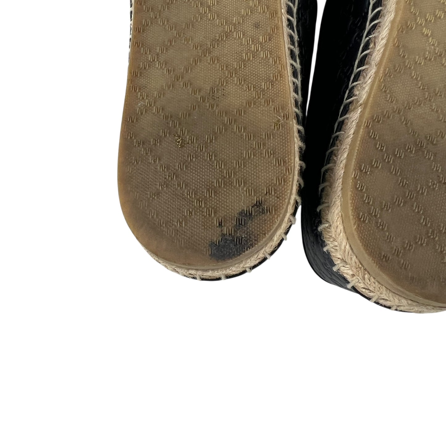 Gucci MicroGG Leather Espradilles