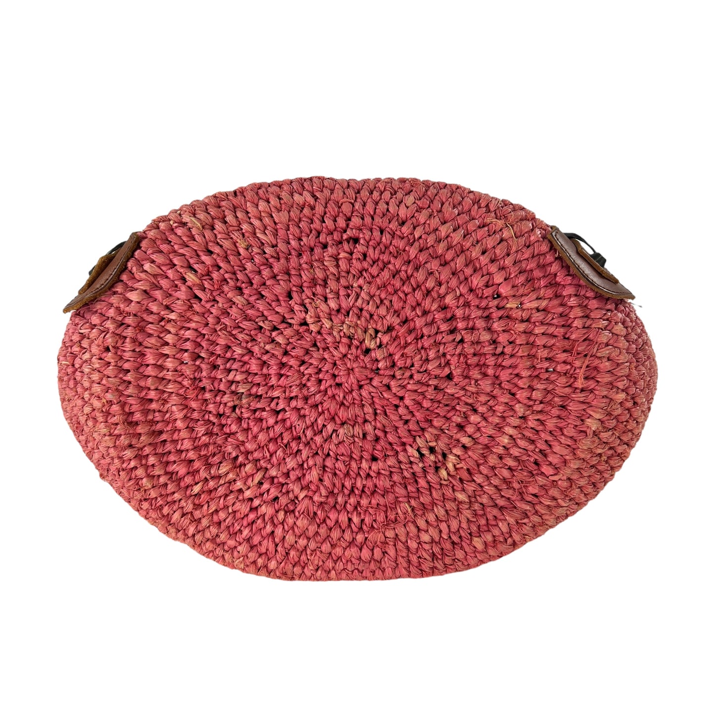 Balenciaga Raffia Basket Bag