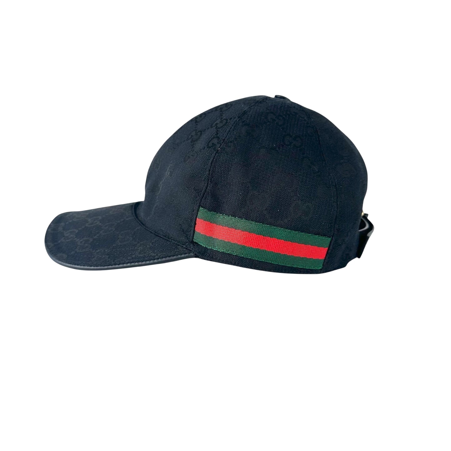 Gucci Monogram Web Stripe Baseball Cap