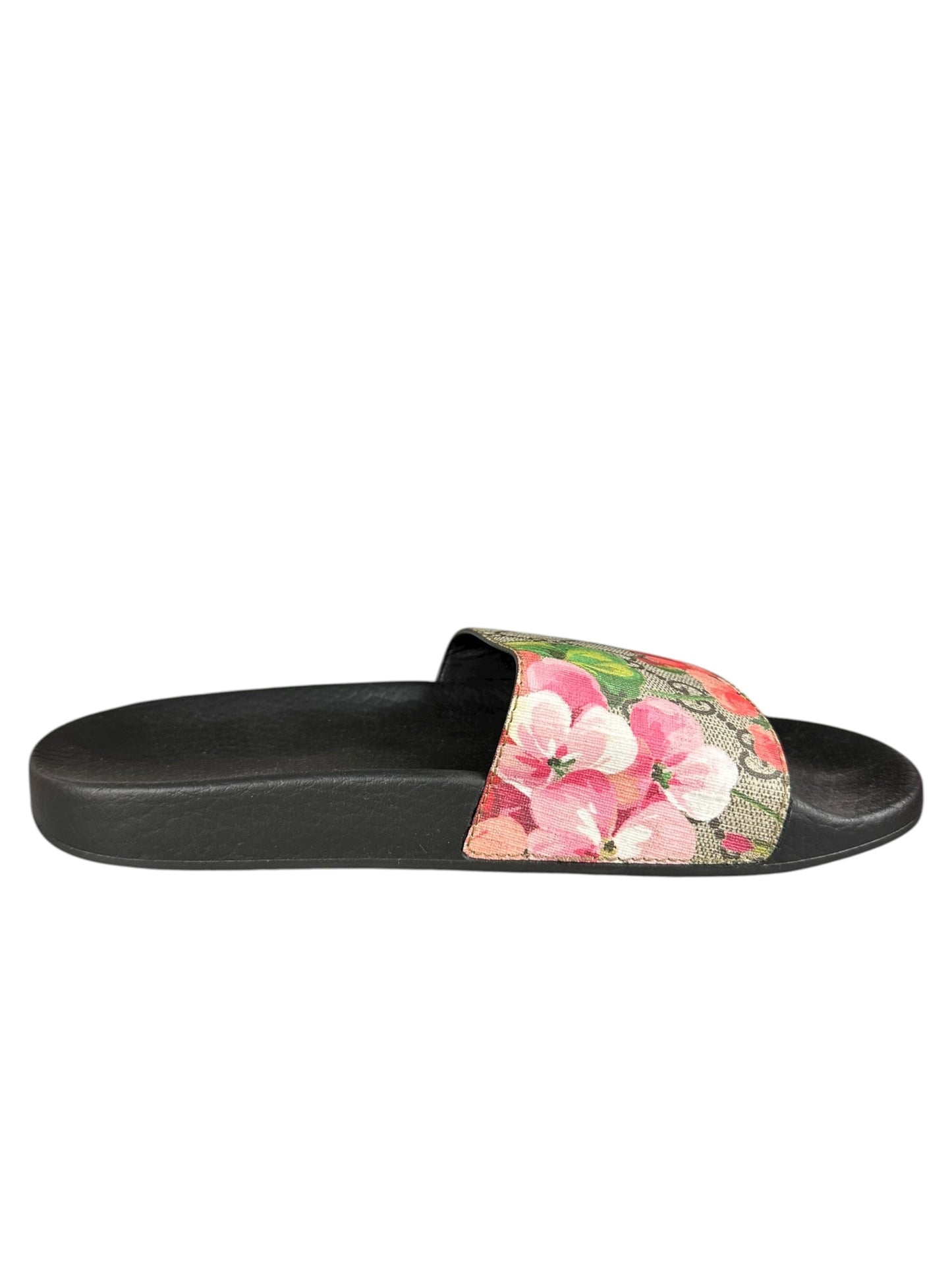 Gucci Monogram Floral Slides