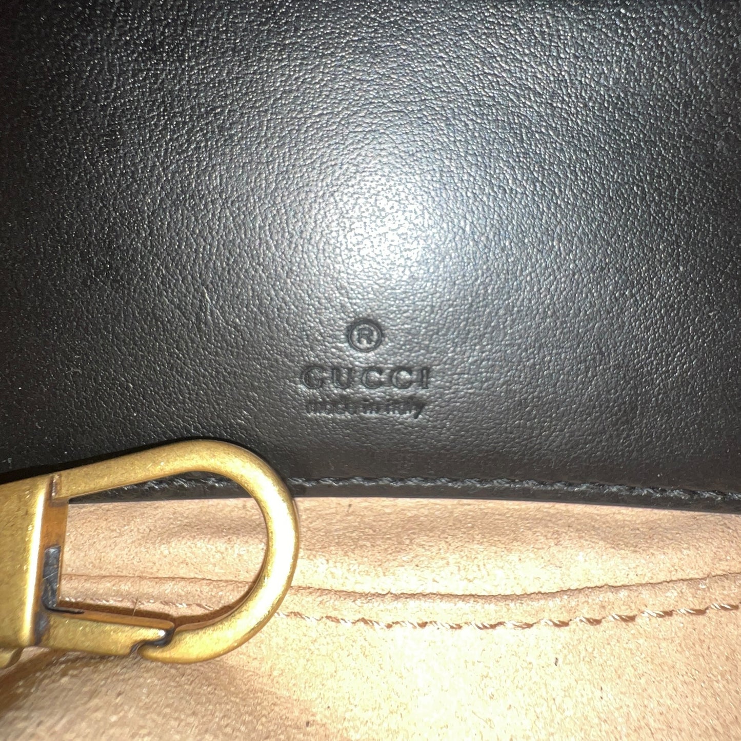 Gucci Marmont Croissant Handbag