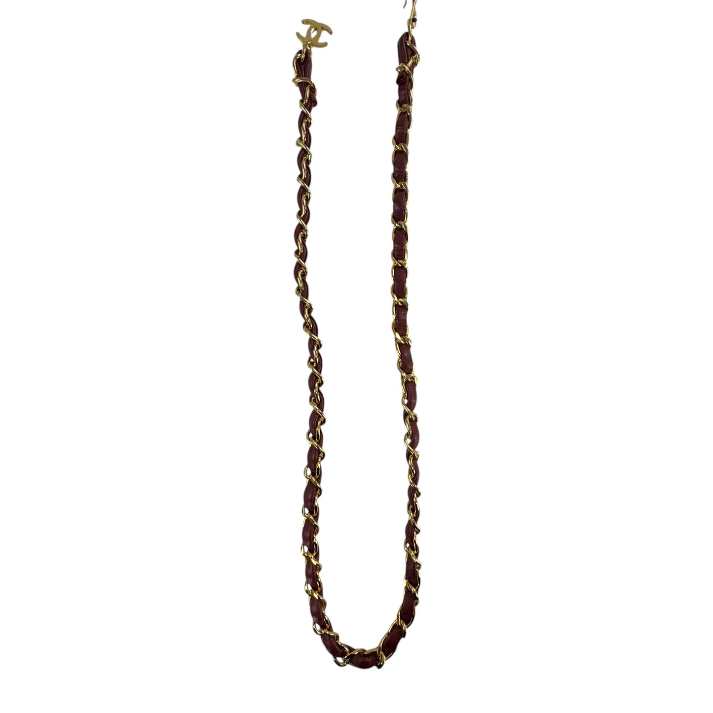 Chanel Vintage CC Belt & Mini Mattelase Flap Bag