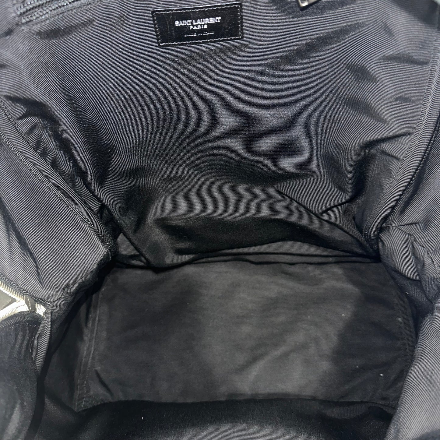 Saint Laurent Leather City Backpack