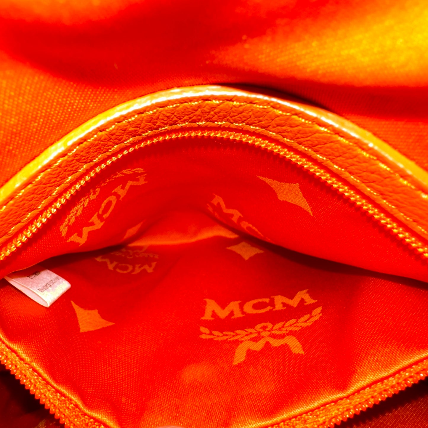 MCM Monogram Studded Backpack