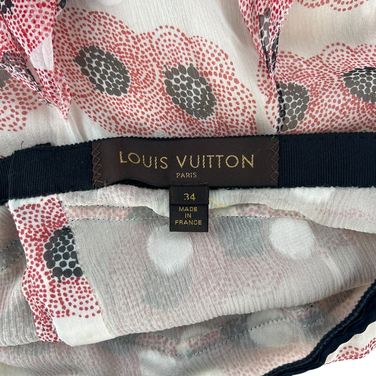 Louis Vuitton Flower Print Silk Set