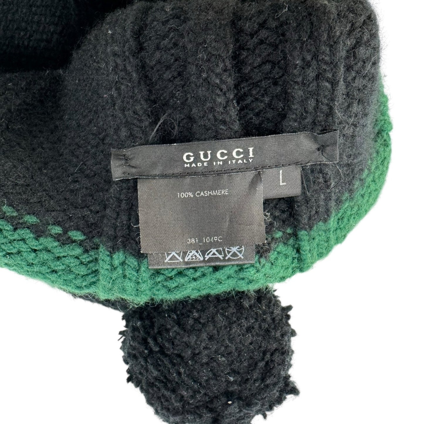 Gucci Sherryline Knit Pom-Pom Beanie