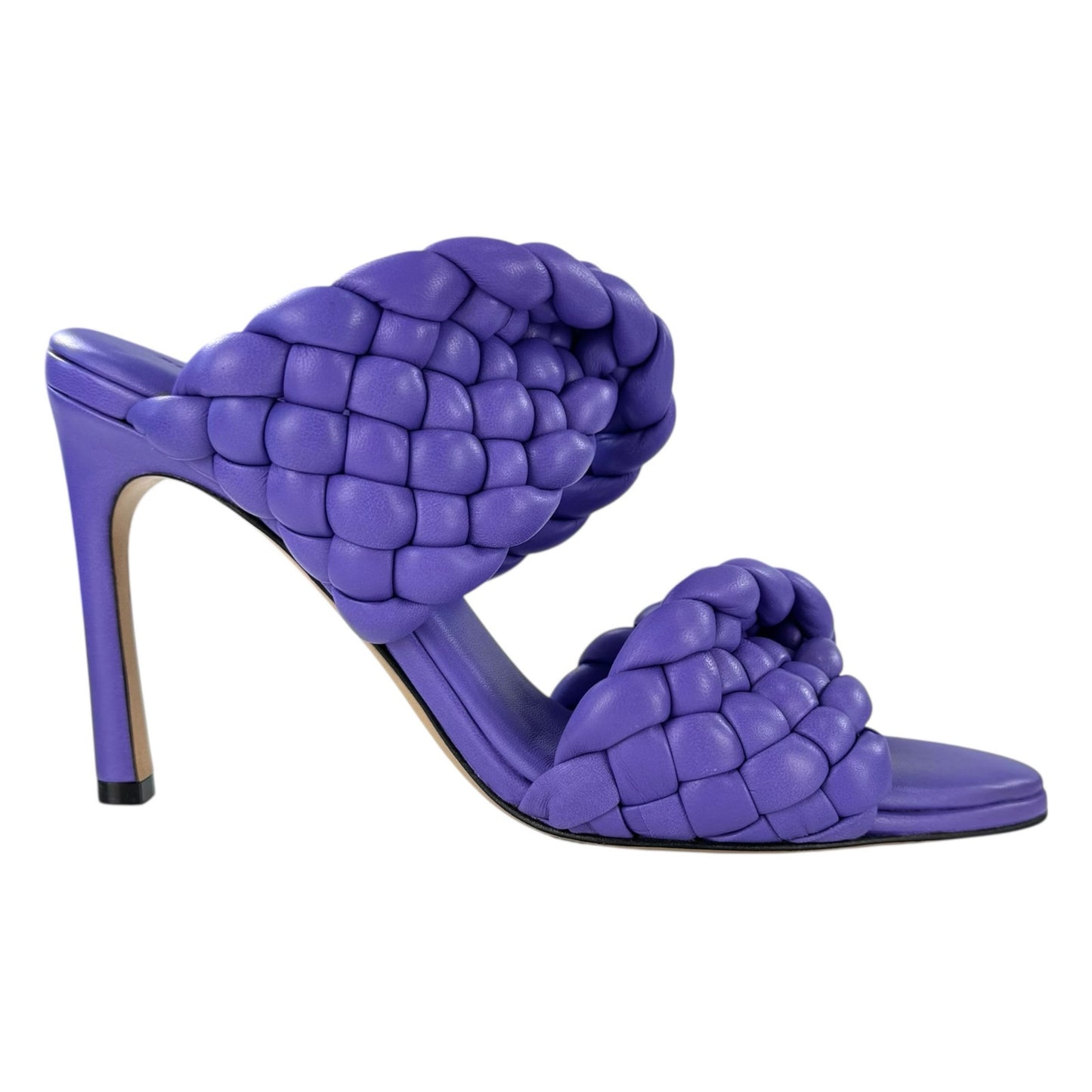 Bottega Veneta Padded Curve Leather Heels