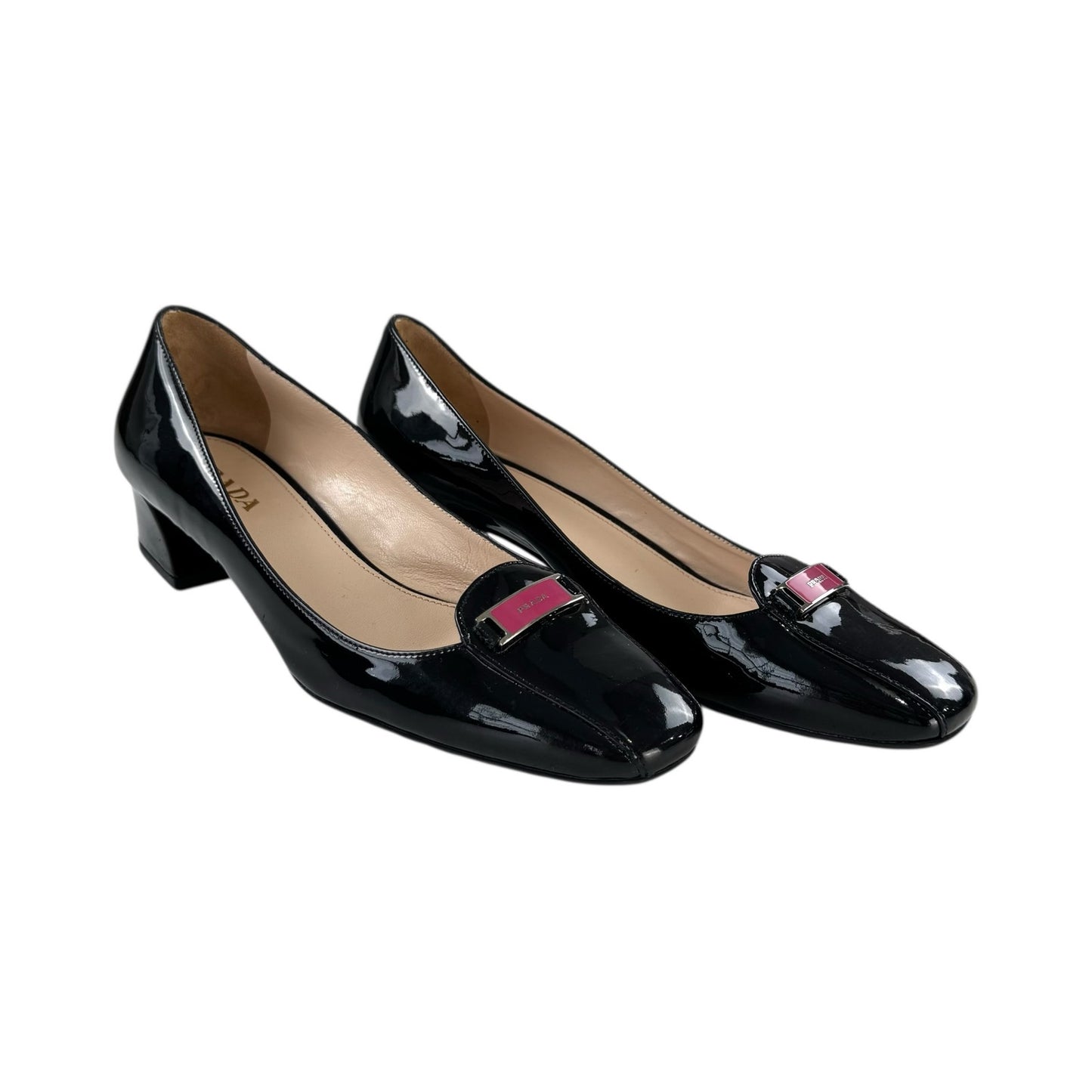 Prada Patent Leather Kitten Heels