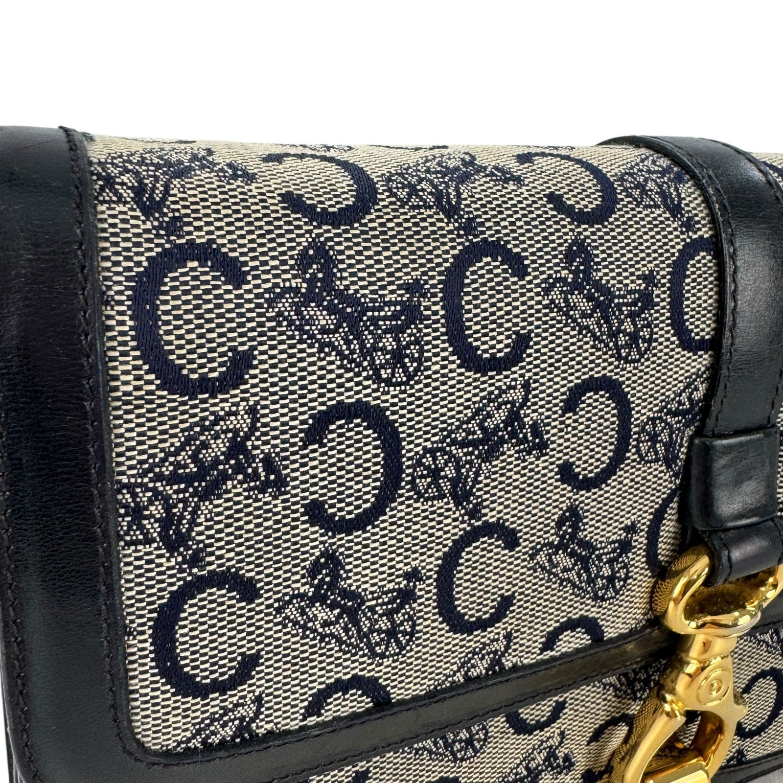 Celine Vintage Triomphe Shoulder Bag