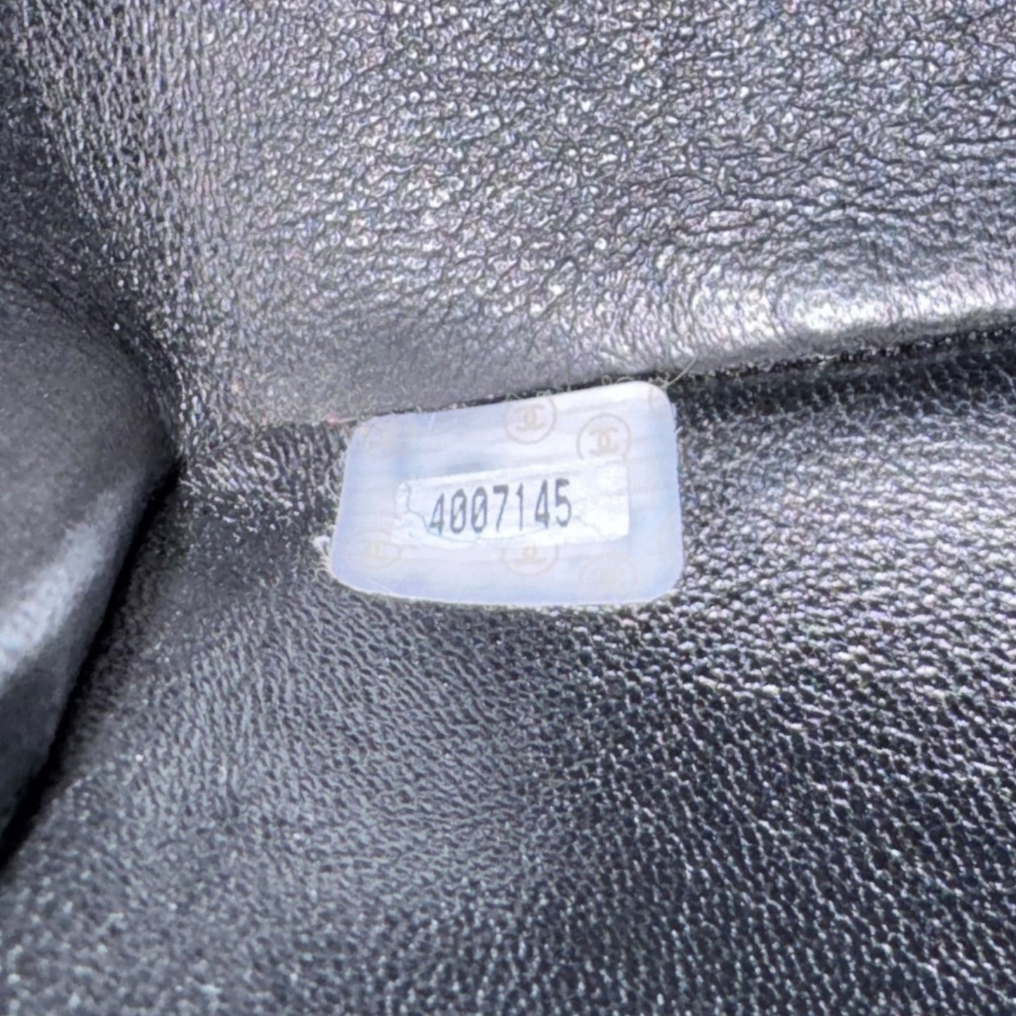 Chanel Vintage Patent Leather Matelasse Chain Backpack