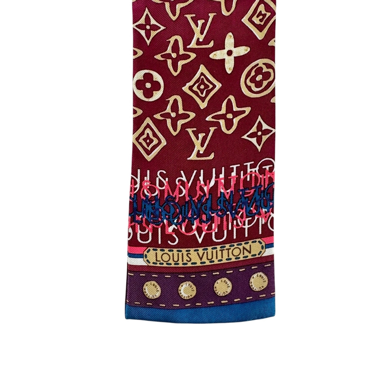 Louis Vuitton Monogram Ombre Silk Twilly