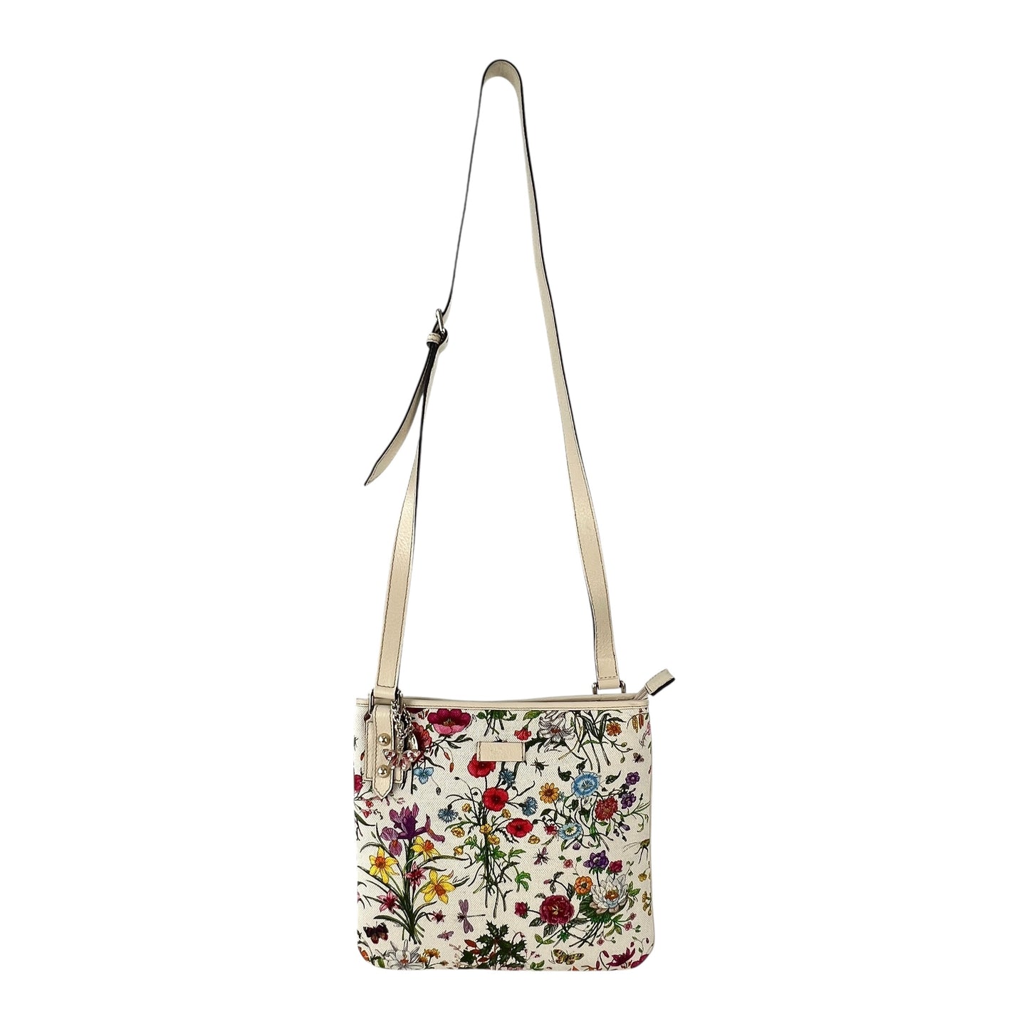 Gucci Flora Canvas Crossbody Bag