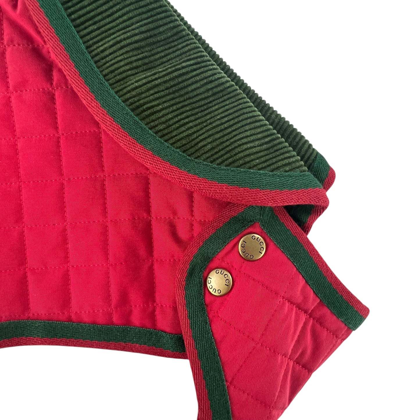 Gucci Quilted Dog Coat