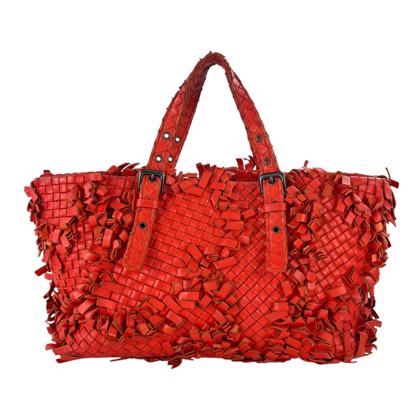 Bottega Veneta Lido Fringe Tote Bag