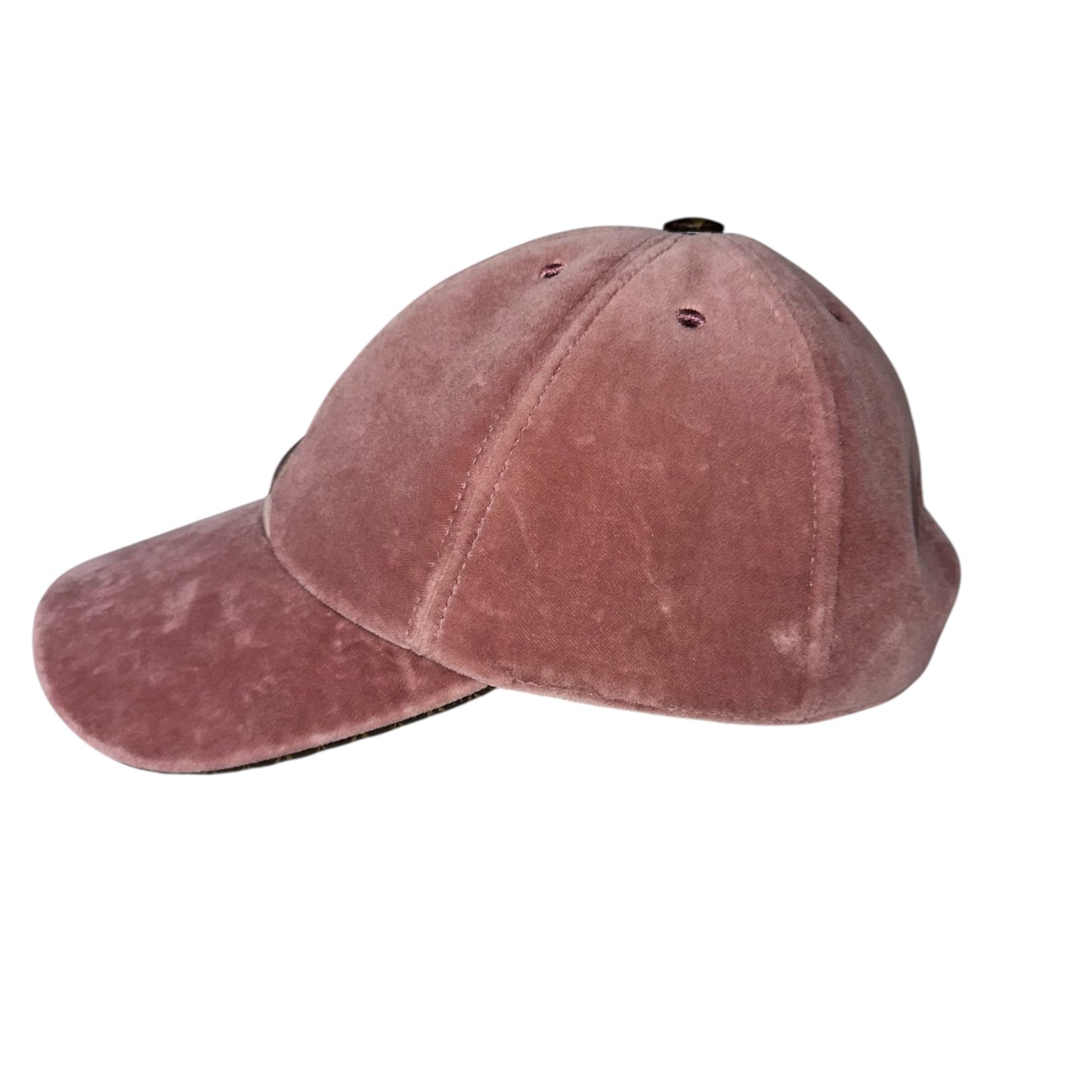 Louis Vuitton Velvet Baseball Cap