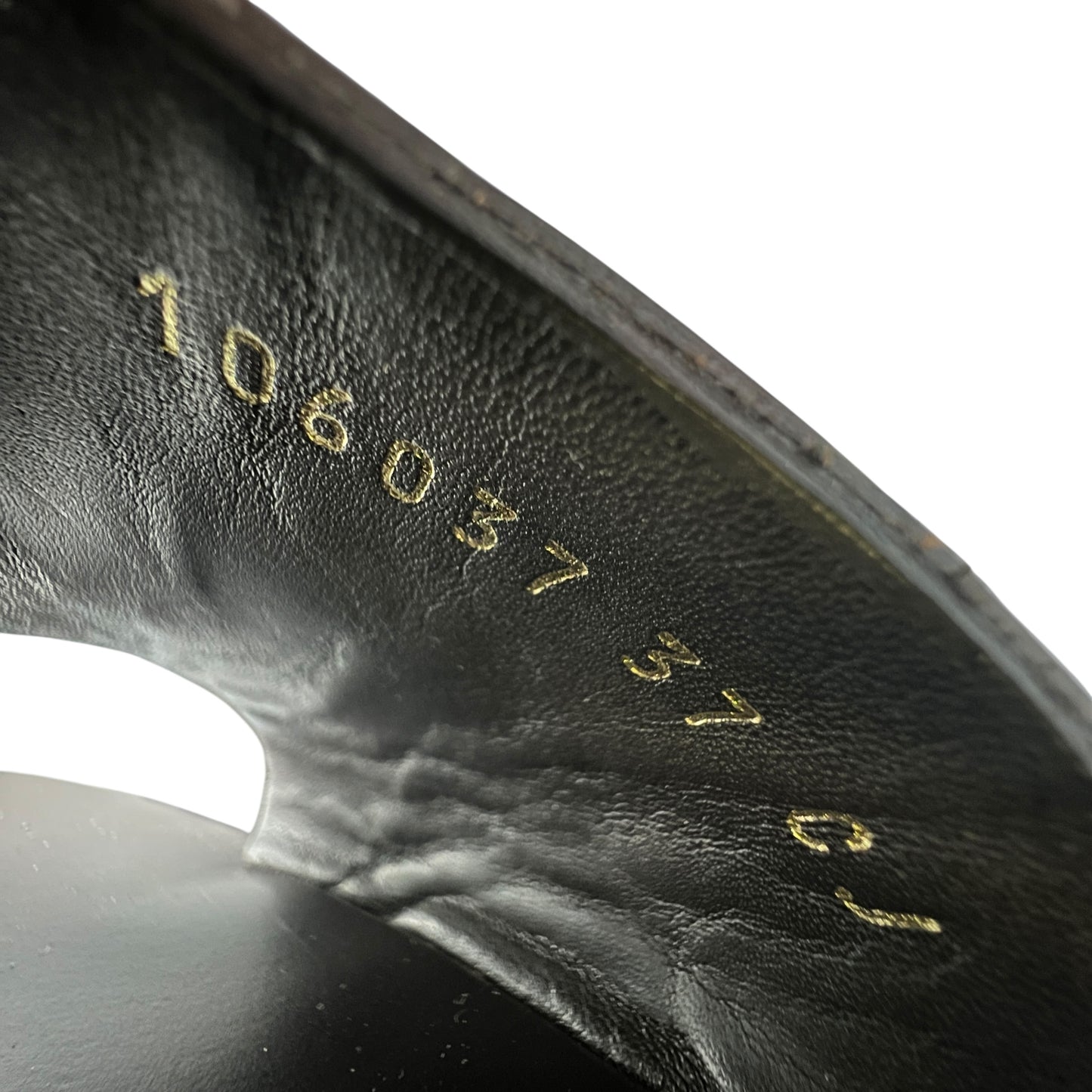 Gucci Leather Web Sandals