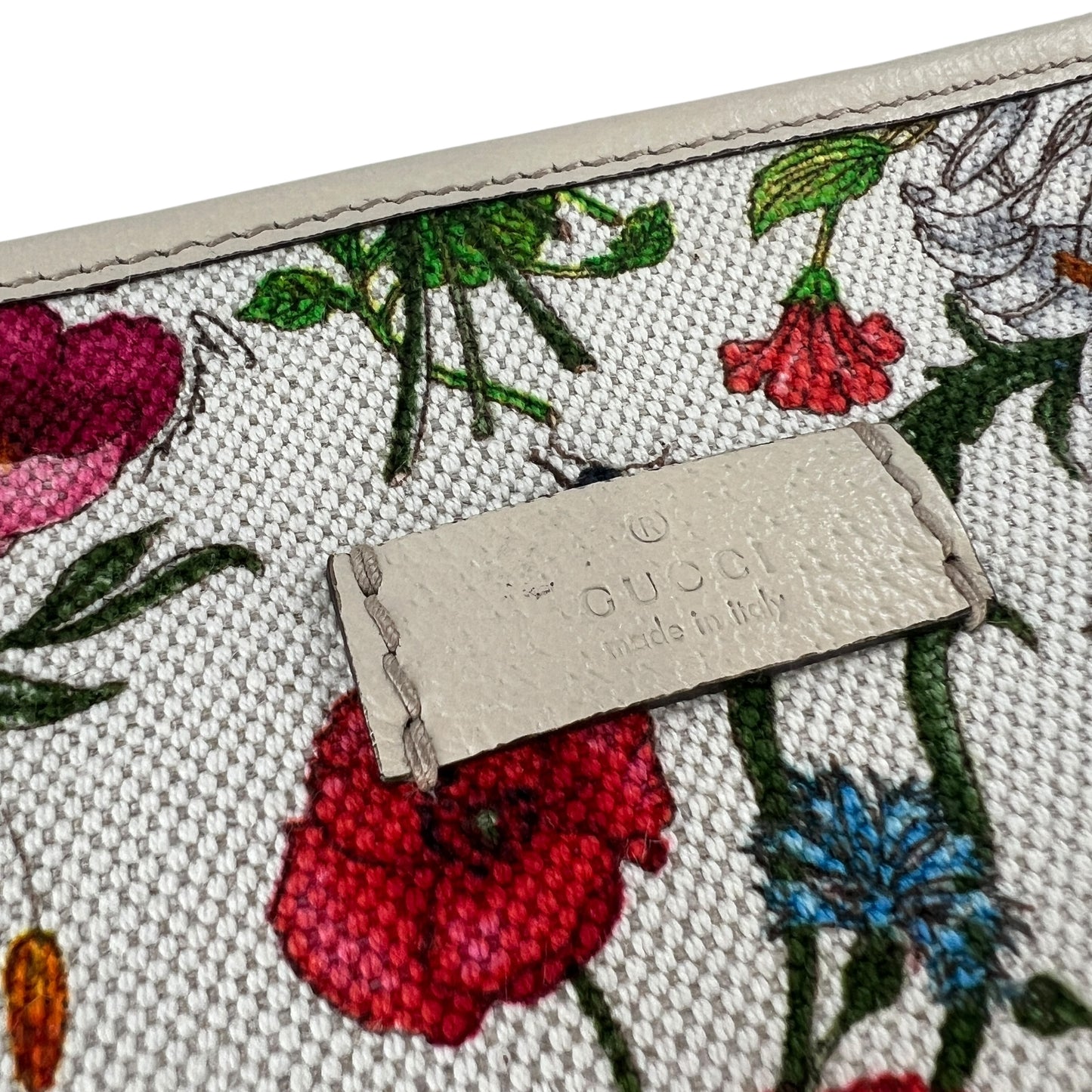 Gucci Flora Canvas Crossbody Bag