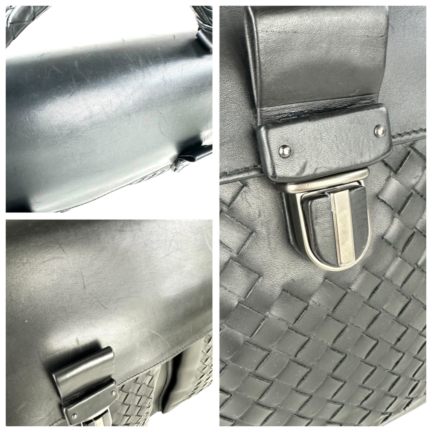 Bottega Veneta Intrecciato Leather Briefcase