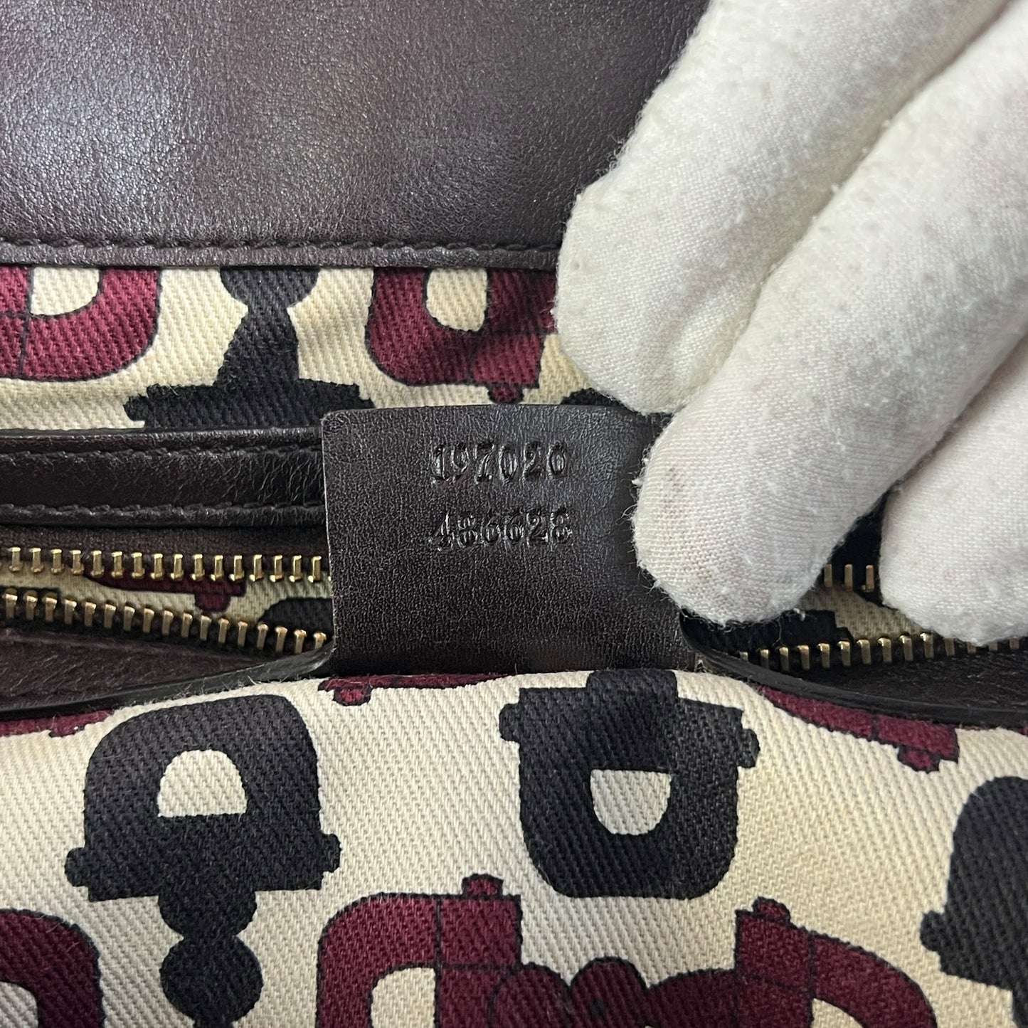 Gucci Guccissima Hysteria Handbag