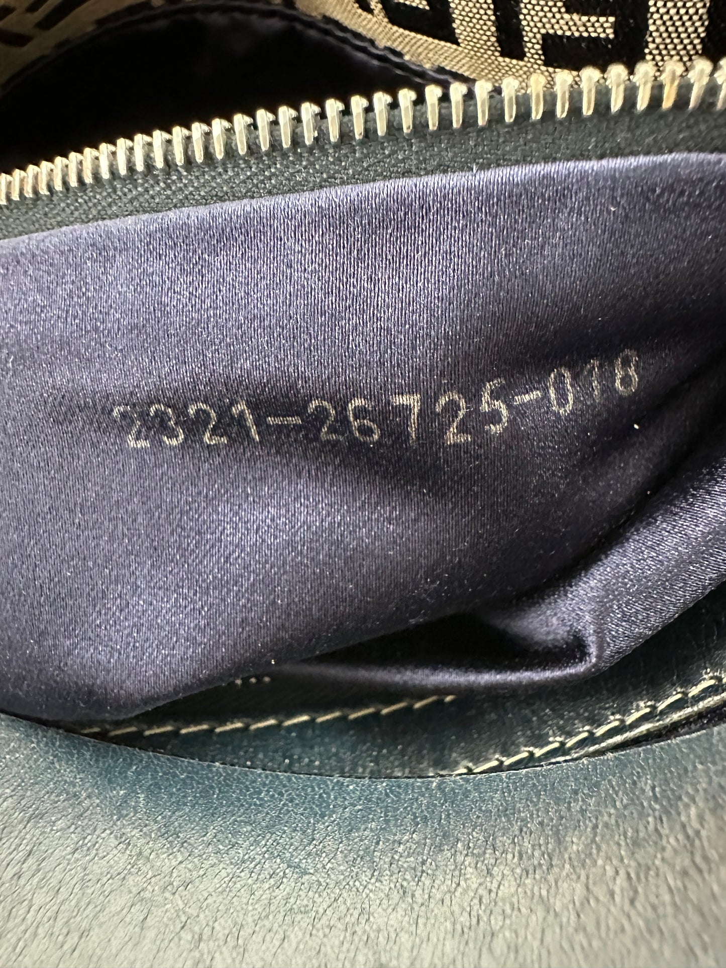 Fendi Zucchino Flap Bag