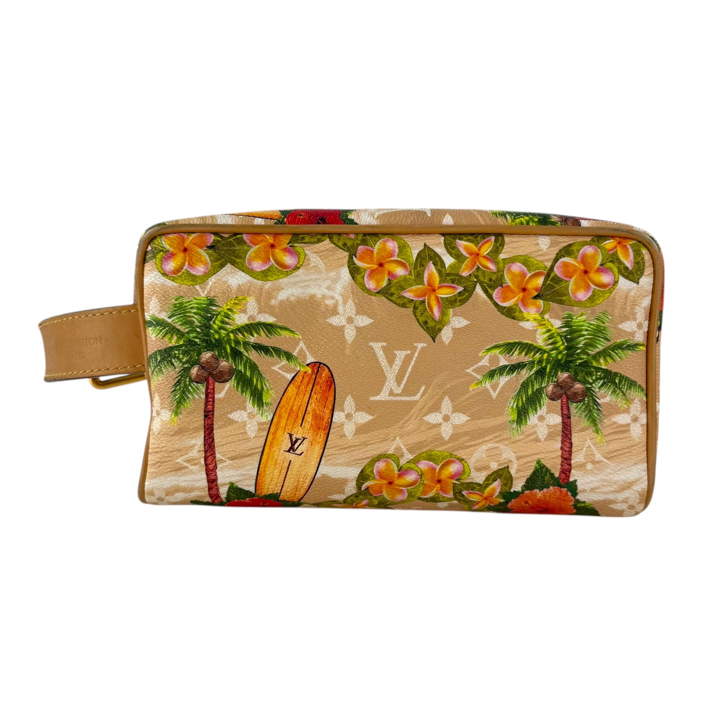 Louis Vuitton Surfin' Sand Monogram Dopp Kit Toiletry Bag