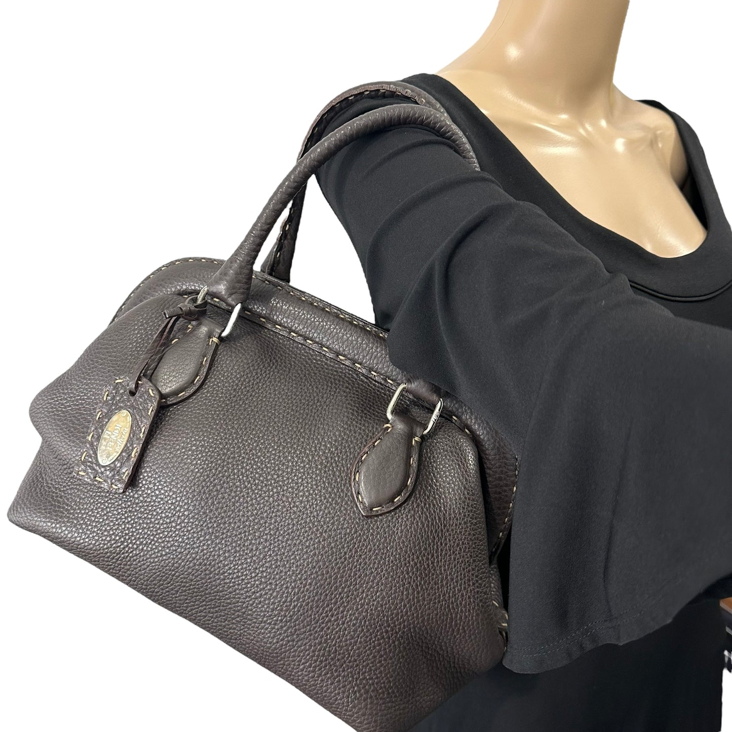 Fendi Selleria Adele Frame Bag