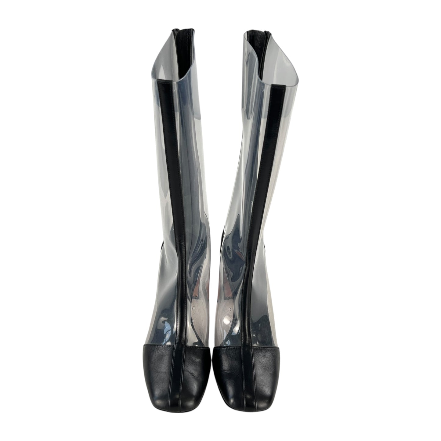 Celine Clear Vinyl Boots