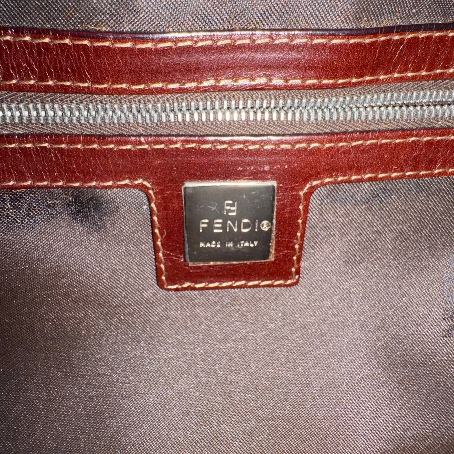 Fendi Vintage Calf Hair Shoulder Bag