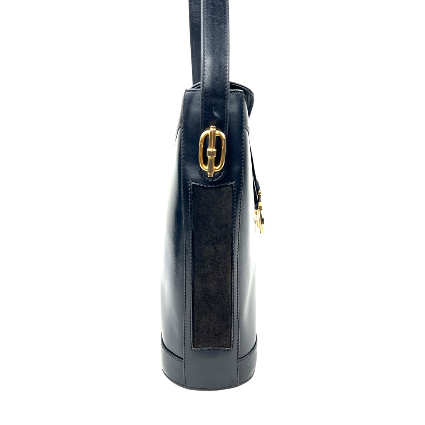 Gucci Vintage Leather Shoulder Bag