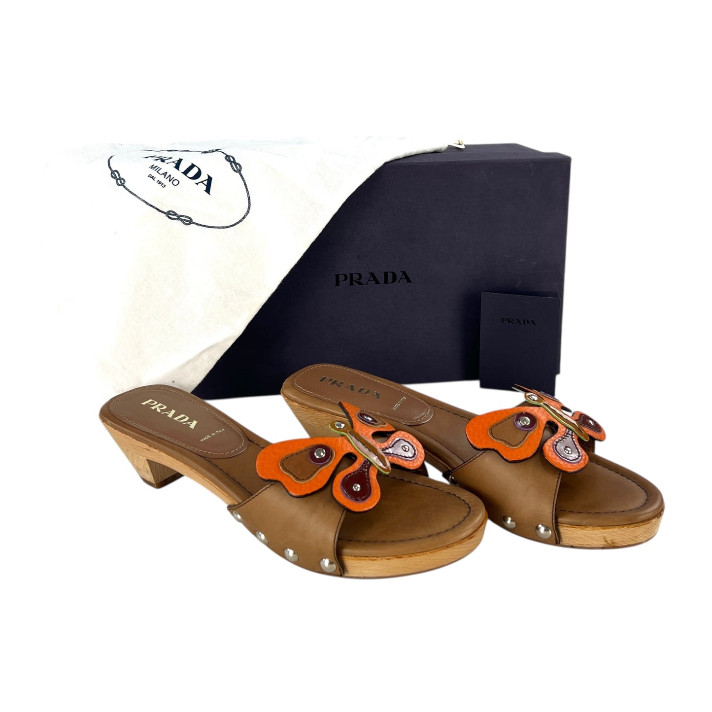 Prada Butterfly Sandals