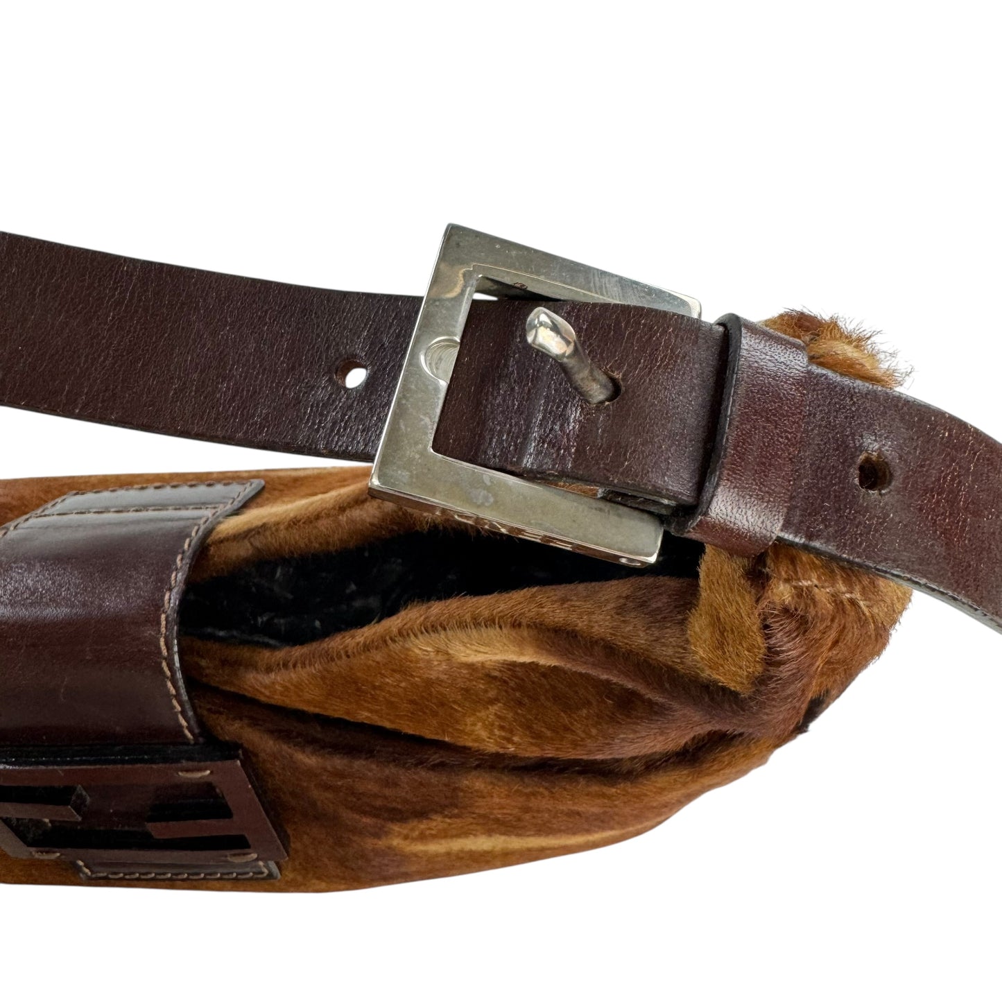 Fendi Vintage Calf Hair Shoulder Bag