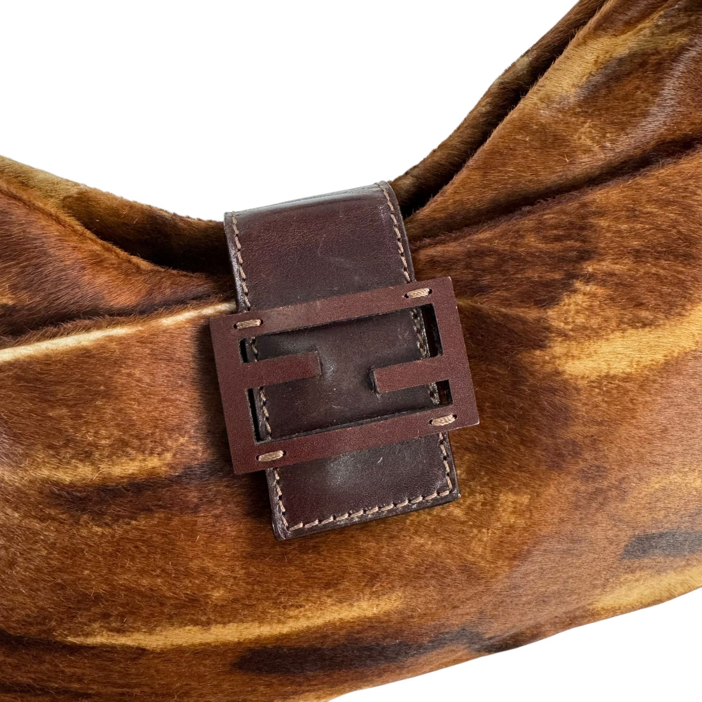 Fendi Vintage Calf Hair Shoulder Bag