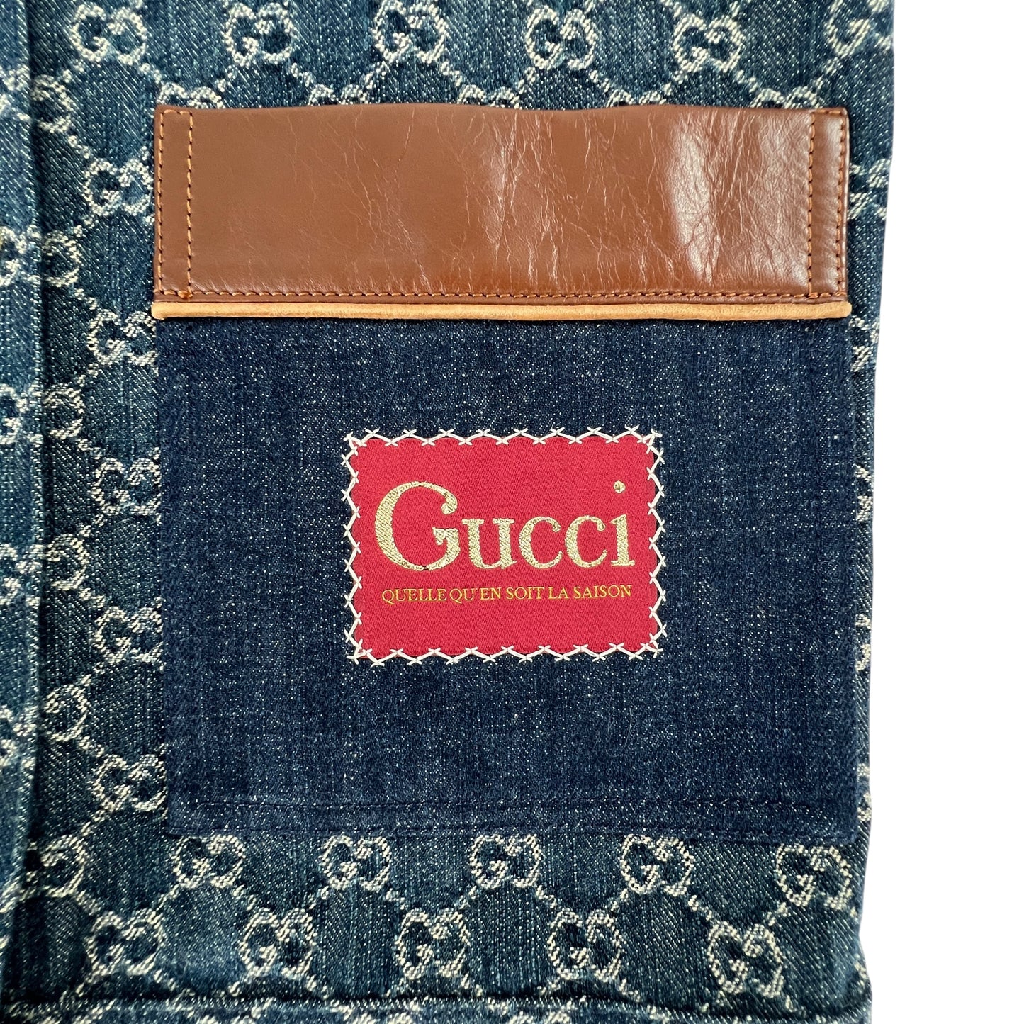 Gucci Monogram Denim Jacket