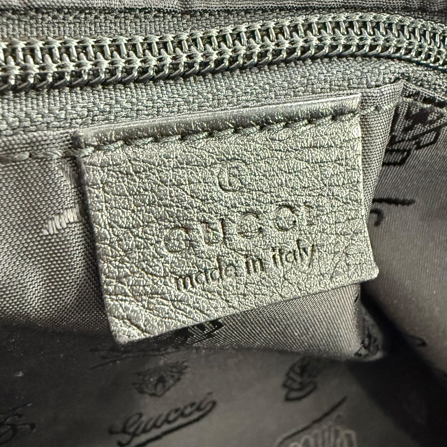 Gucci Hysteria Leather Duffle Bag