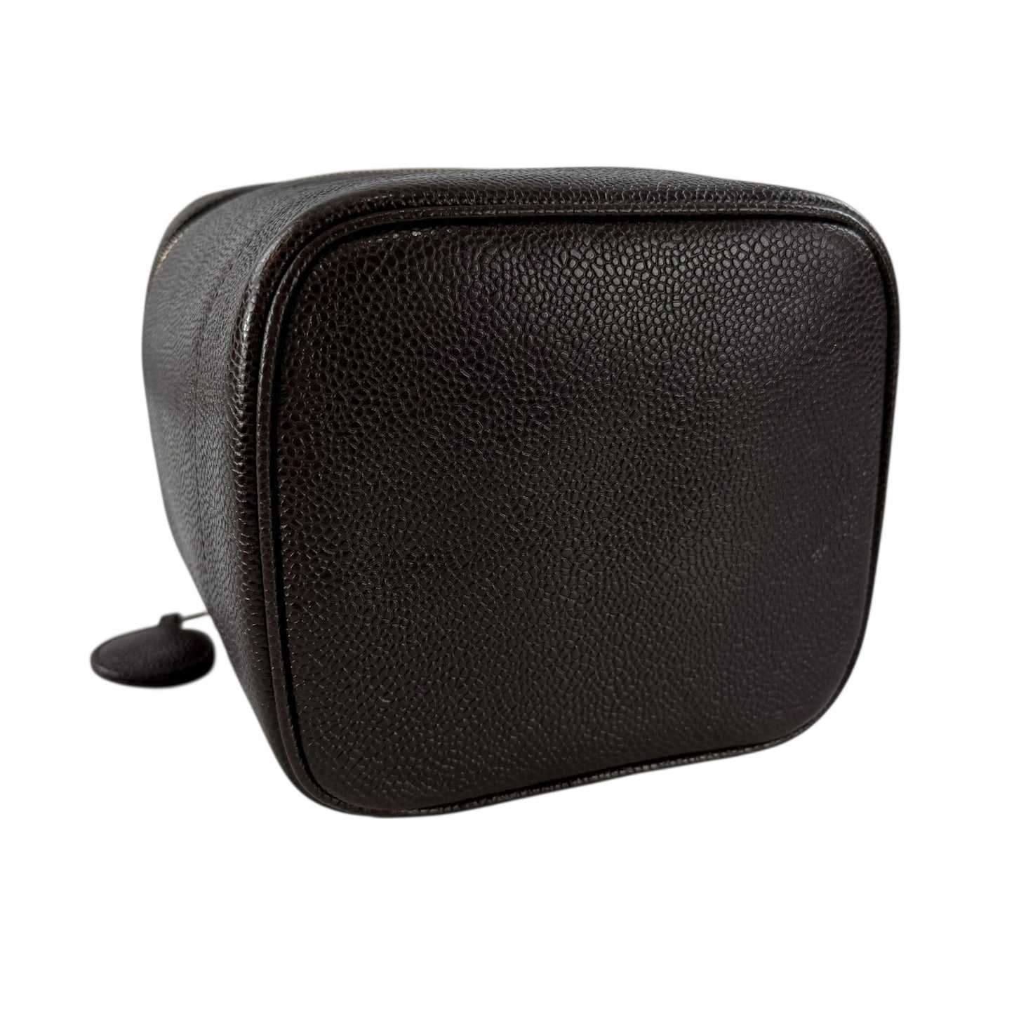 Chanel CC Caviar Leather Vanity Bag