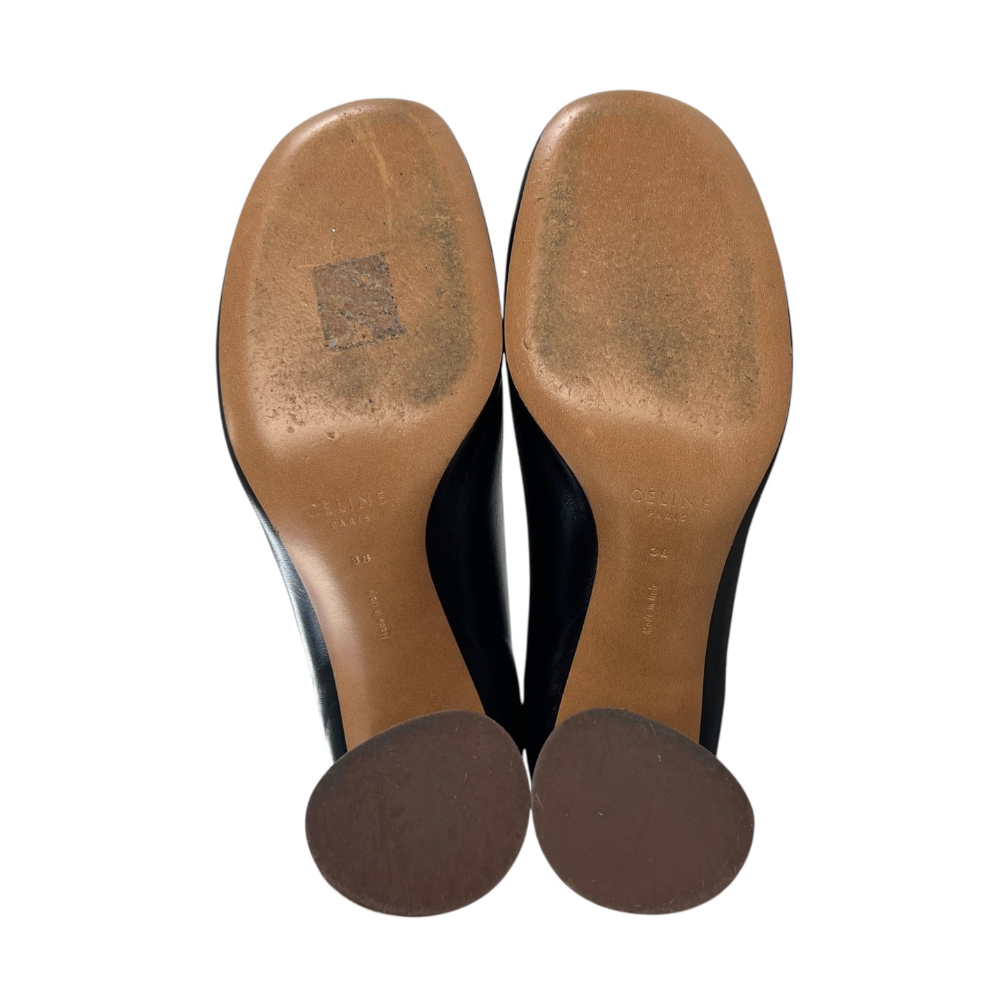 Celine Block Heel Pumps