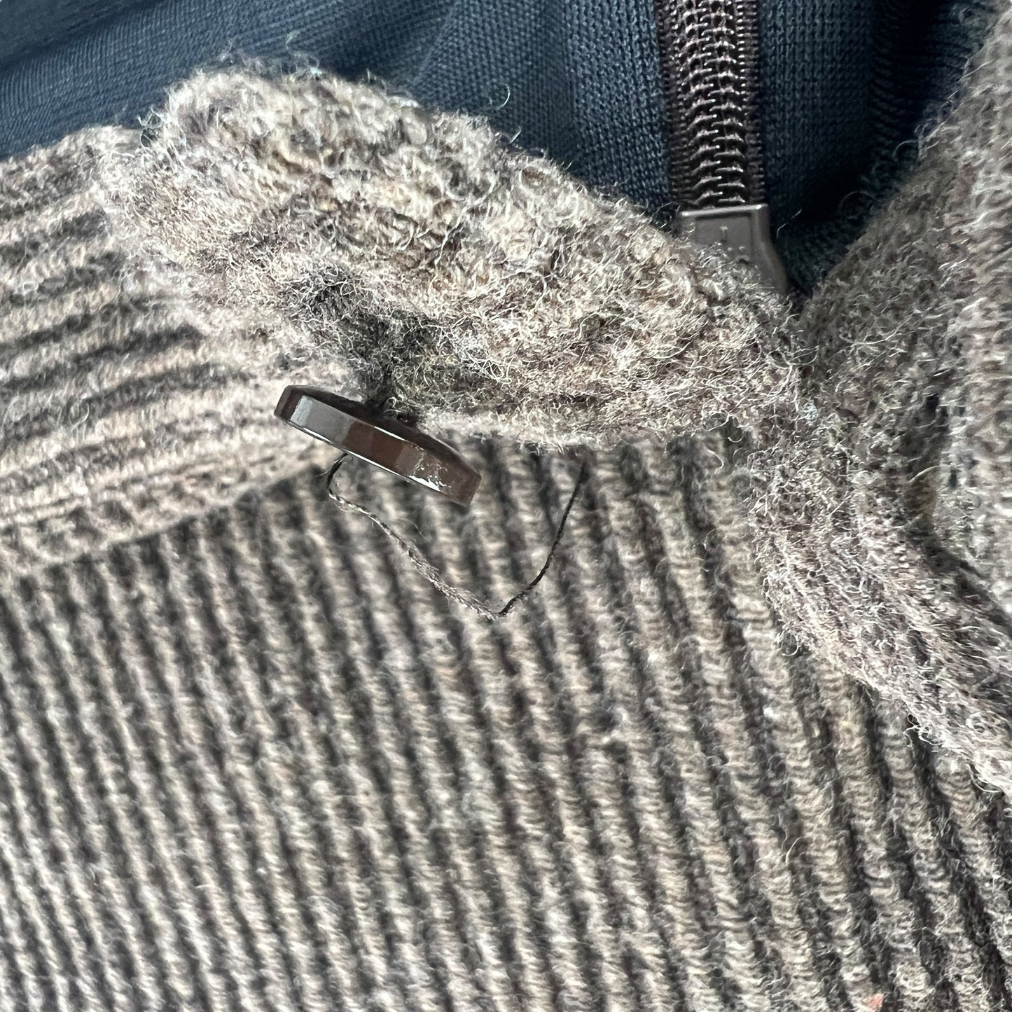 Fendi Vintage Knit Ribbed Sweater & Skirt Set