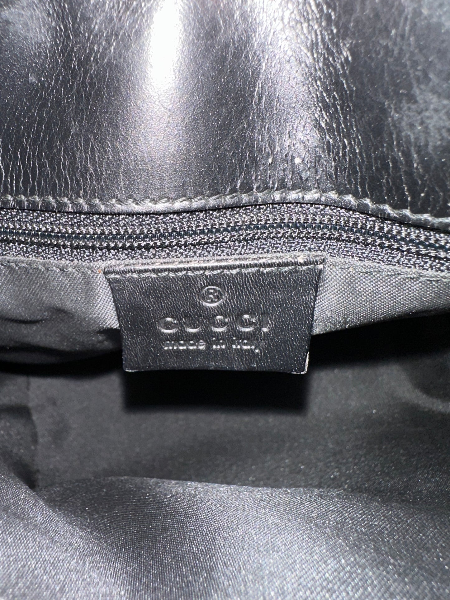 Gucci Vintage Monogram Jackie Bucket Bag