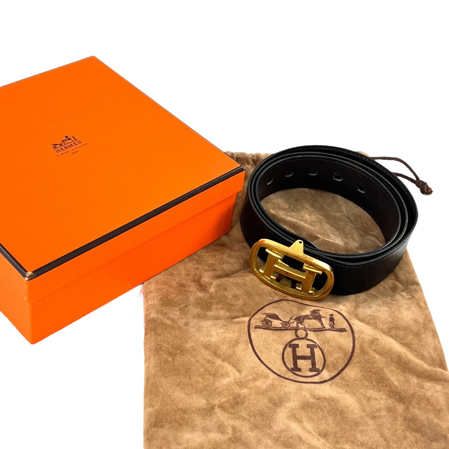 Hermes Vintage Leather Belt