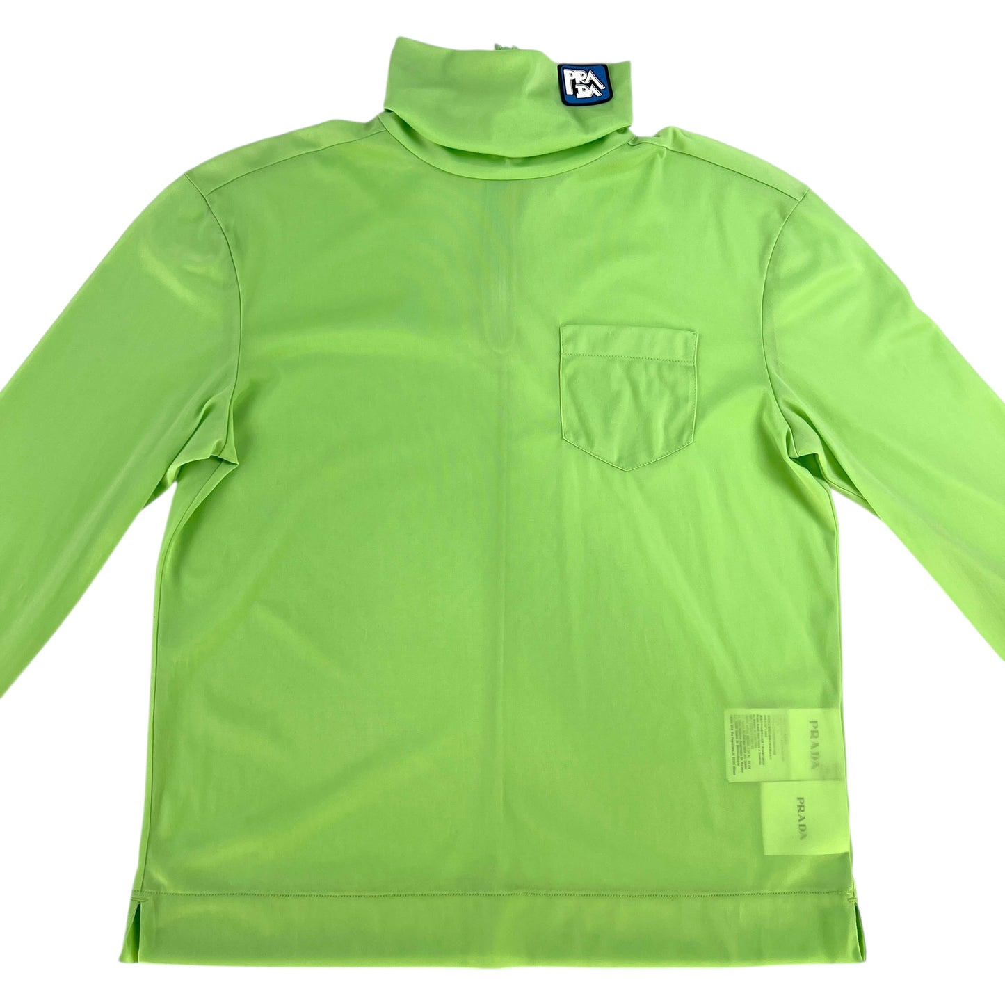 Prada Sheer Turtleneck Shirt