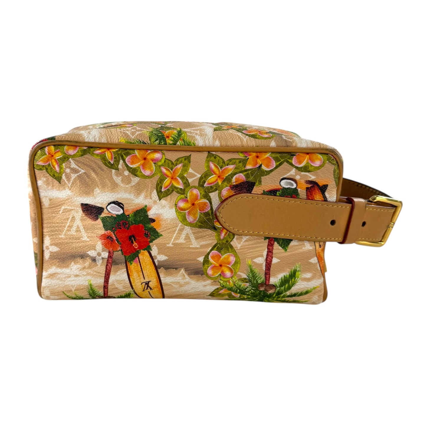 Louis Vuitton Surfin' Sand Monogram Dopp Kit Toiletry Bag