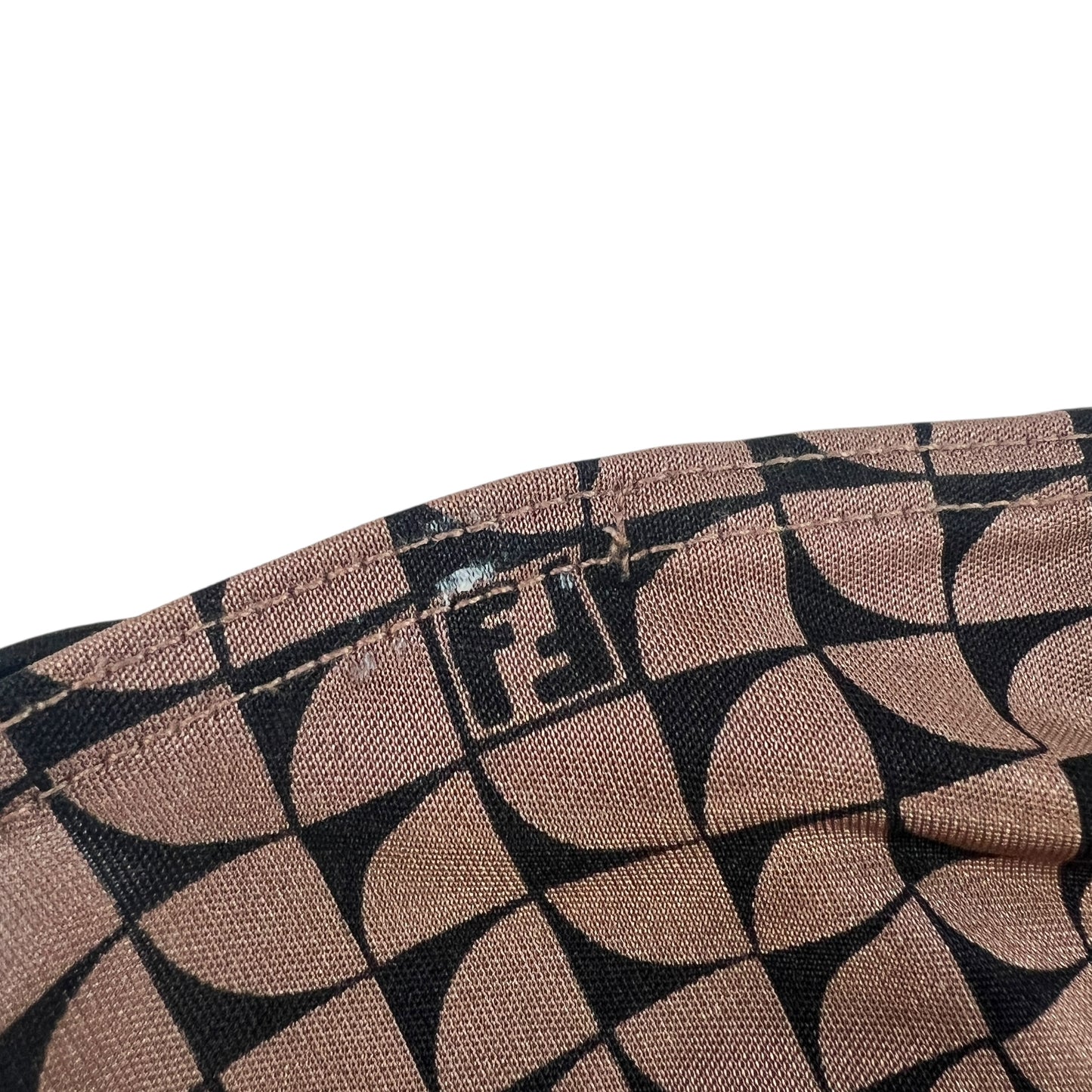 Fendi Vintage Nylon Spaghetti Strap Crop Top
