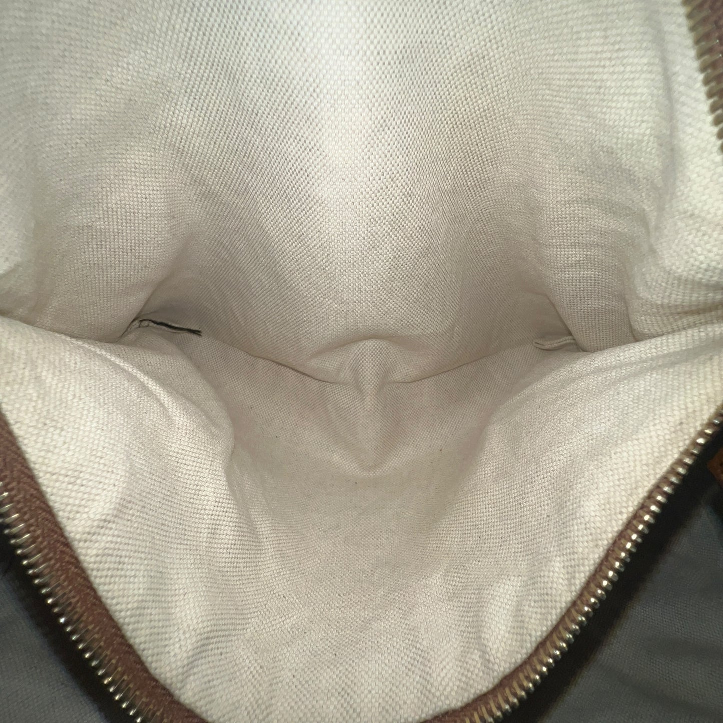 Gucci Monogram Leather Bow Tote Bag