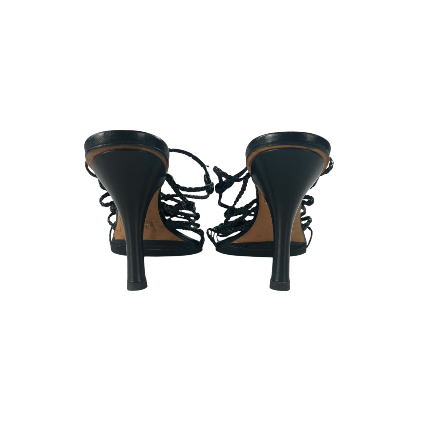 Gucci Braided Leather Heels