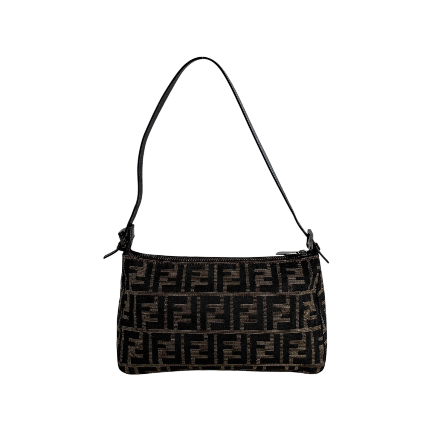 Fendi Vintage Zucca Shoulder Bag