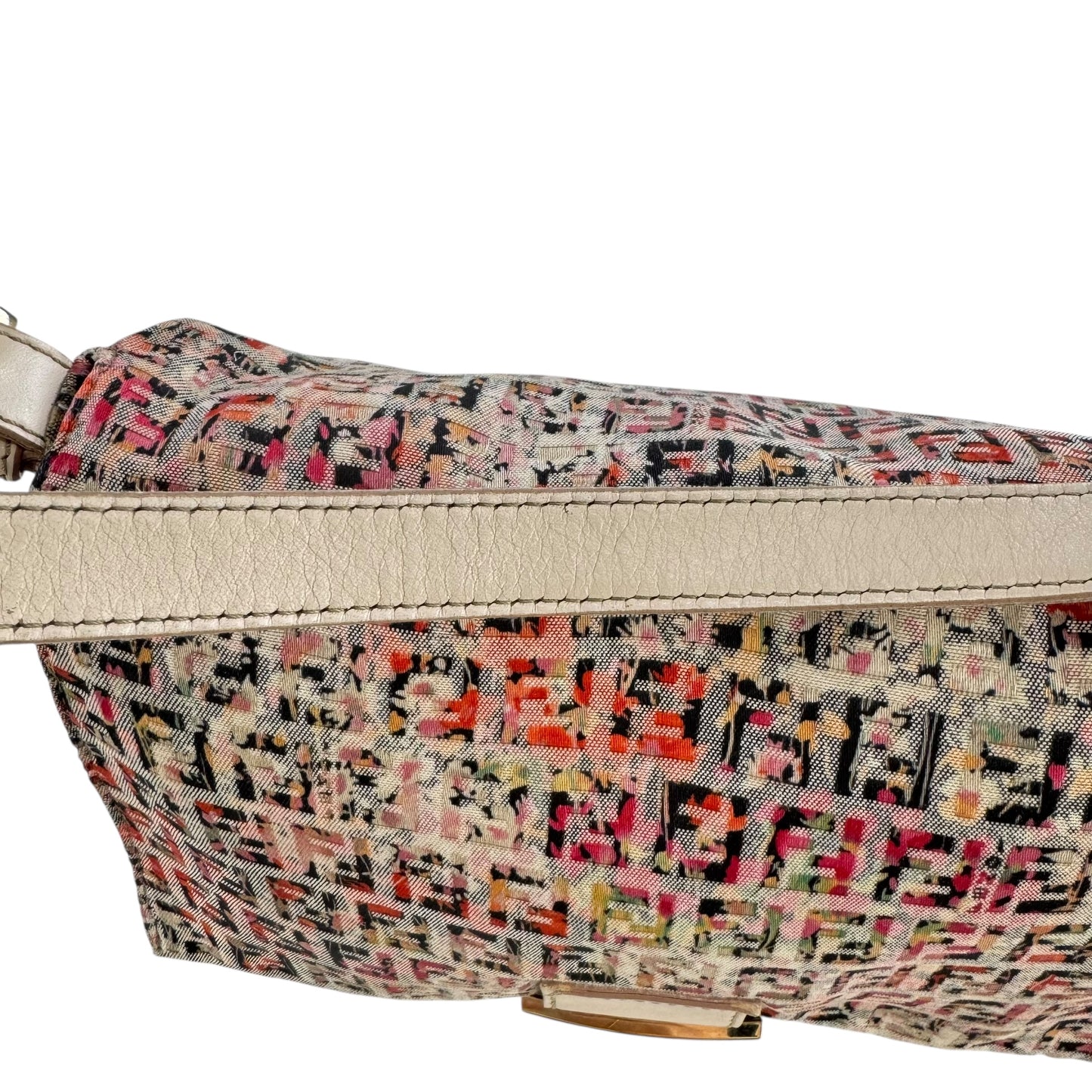 Fendi Vintage Zucchino Floral Mama Baguette Bag