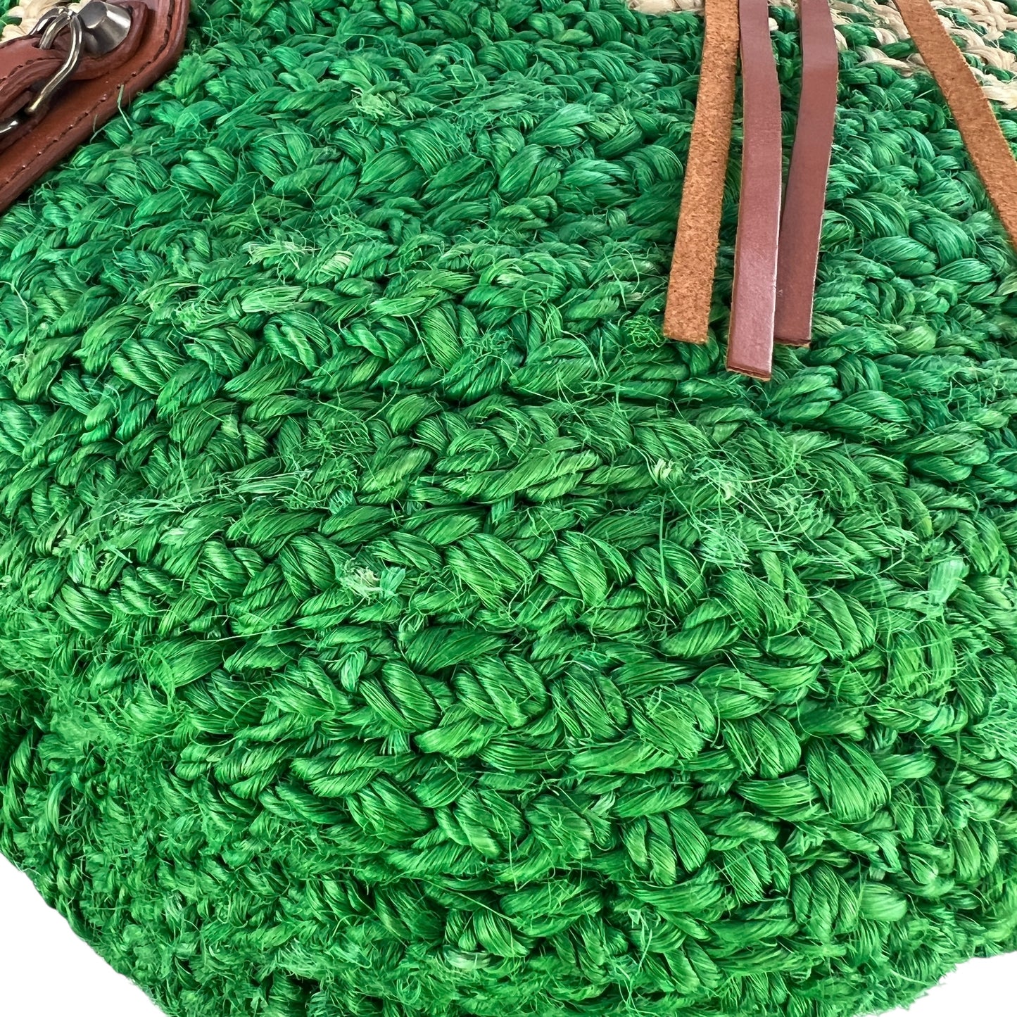 Balenciaga Raffia Tote Bag